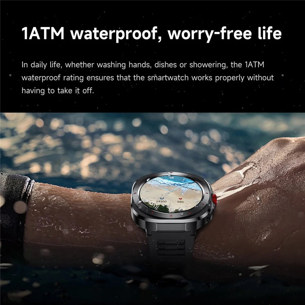 GE33 1.39 Inch Smart Watch Bluetooth-Compatible Call Health Monitor Sports Tracker Wrist Watch - 6