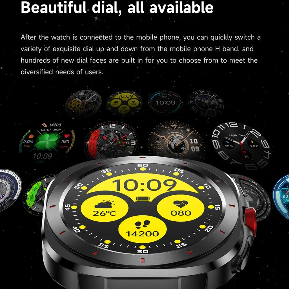 GE33 1.39 Inch Smart Watch Bluetooth-Compatible Call Health Monitor Sports Tracker Wrist Watch - 7