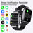 F700 Smart Watch SOS ECG Health Monitor Sleep Fitness Tracker Wristwatch for iOS Android - Black / Silicone Strap - 3