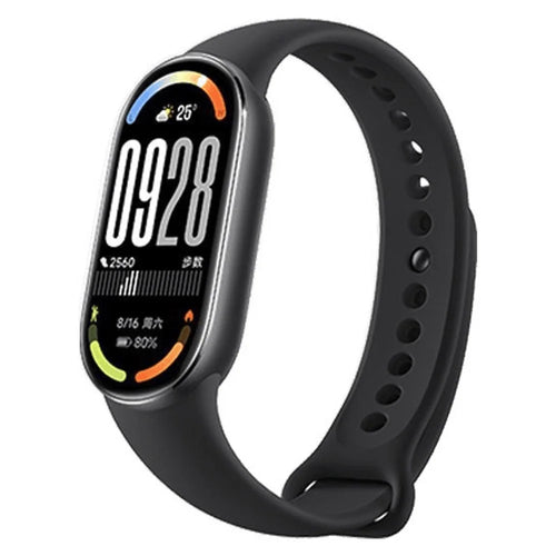 XIAOMI Smart Band 10 1.72 Inch AMOLED Screen Fitness Tracker 5ATM Waterproof Heart Rate Monitor Bracelet (M2457B1) (Chinese Version) - Black - 1