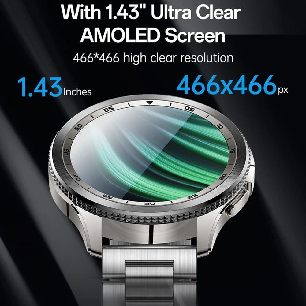 YESIDO IO34 AMOLED Display Metal Smart Watch Fitness Tracker Heart Rate Monitoring Sport Watch - 2