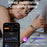 B3 Waterproof Slim Bracelet Smart Wristband for Women Health Monitor Fitness Tracker, Silicone Strap - Gold+Black - 5