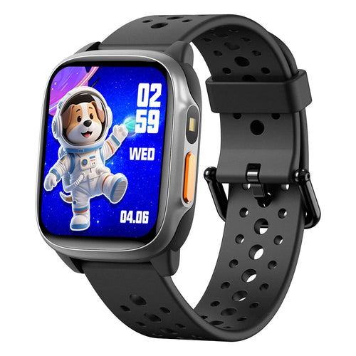 W97 Kids Educational Games Smart Watch Fitness Tracker 100+ Sports Modes Wristwatch - Black - 1