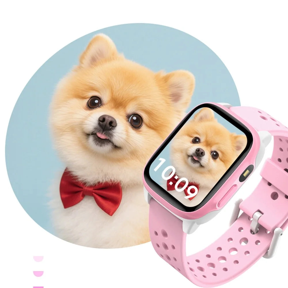 W97 Kids Educational Games Smart Watch Fitness Tracker 100+ Sports Modes Wristwatch - Black - 7