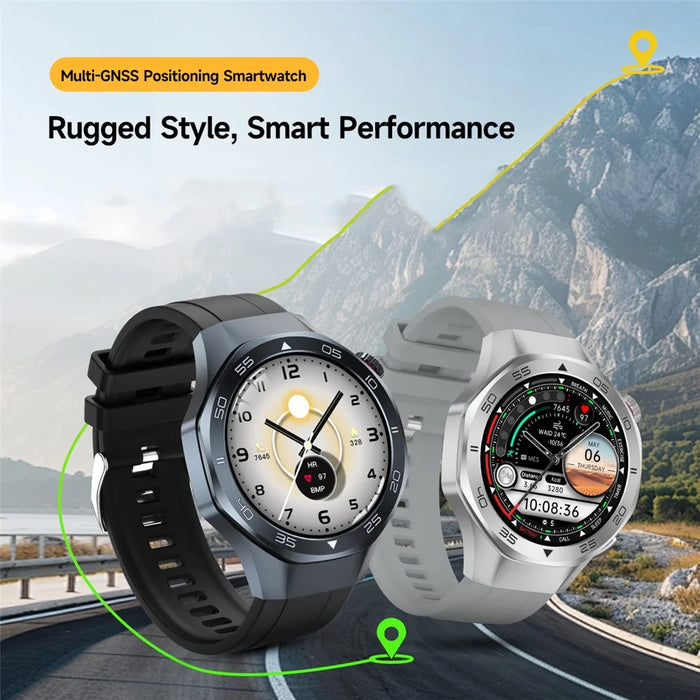 C10 1.53 Inch Smart Watch GPS Tracking Health Monitoring Bluetooth-compatible Calling Fitness Watch - Black - 3