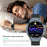 C10 1.53 Inch Smart Watch GPS Tracking Health Monitoring Bluetooth-compatible Calling Fitness Watch - Black - 6