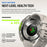 ZEBLAZE Vibe 8 1.43 Inch Smart Watch Health Monitoring Bluetooth-compatible Calling Outdoor Sports Watch with Flashlight - Black - 6