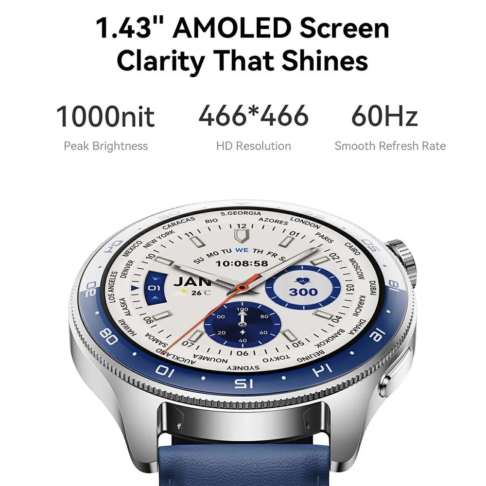 JOYROOM JR-FC3 Bluetooth-Compatible Call Smart Watch 1.43 Inch AMOLED Health Monitoring Watch - 3