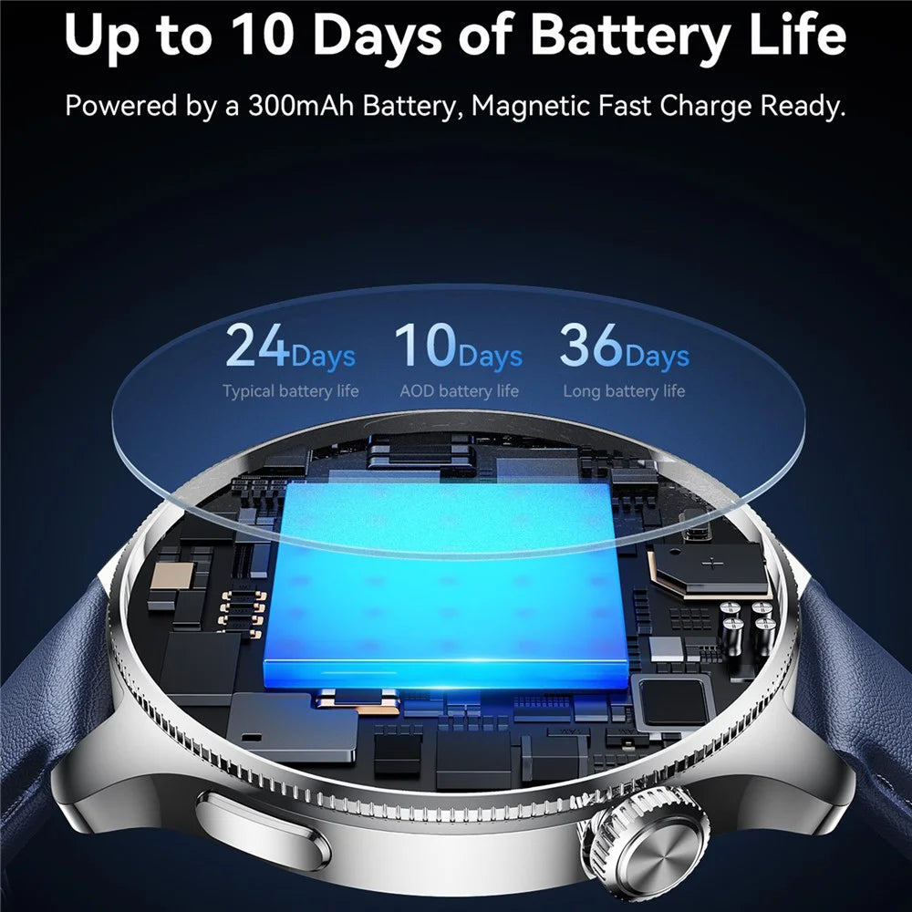 JOYROOM JR-FC3 1.43 Inch AMOLED Screen Smartwatch Bluetooth-Compatible Calling IP68 Waterproof - 5