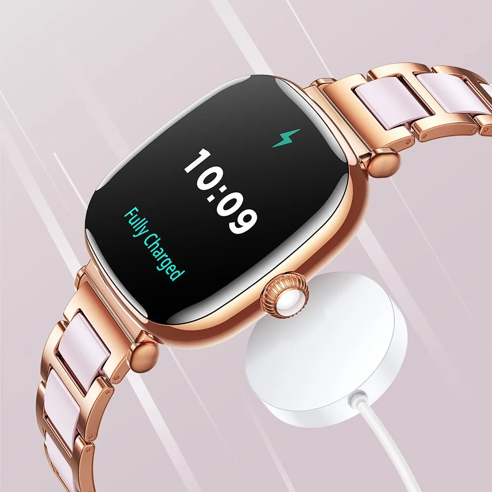JOYROOM JR-FS1 1.7 Inch AMOLED Screen Smart Watch Bluetooth-Compatible Ceramic Watch - 7