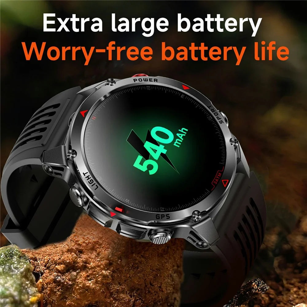 HT37 Bluetooth-compatible Smart Watch Waterproof Fitness Tracker with Blood Pressure / Heart Rate Monitor - Black - 5