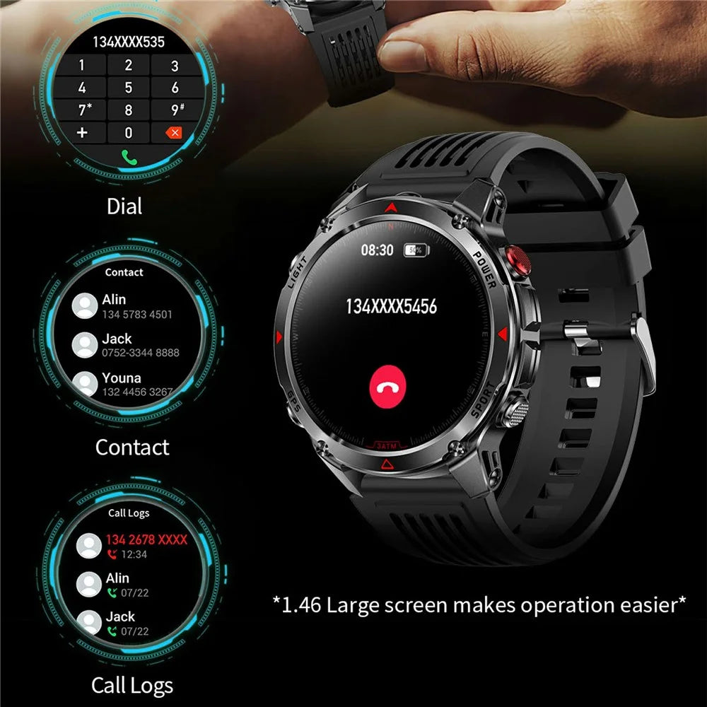 HT37 Bluetooth-compatible Smart Watch Waterproof Fitness Tracker with Blood Pressure / Heart Rate Monitor - Black - 7