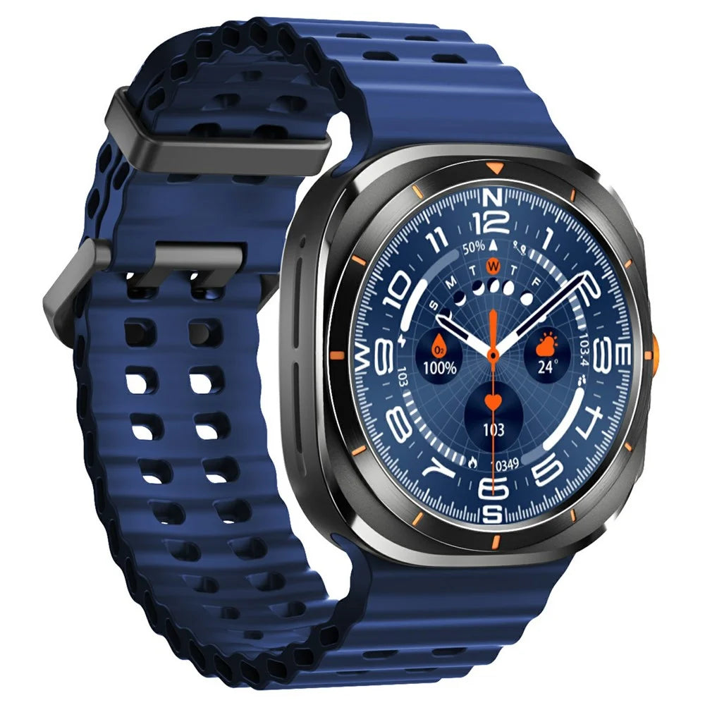 HD8 Ultra 1.46 Inch TFT Screen Health Monitoring Smart Watch Bluetooth-compatible Calling Fitness Wristwatch - Blue - 2