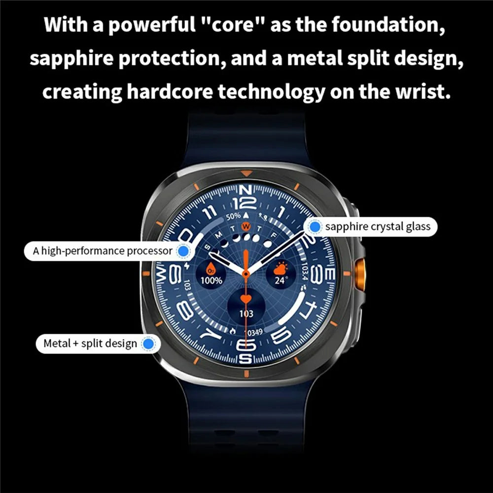 HD8 Ultra 1.46 Inch TFT Screen Health Monitoring Smart Watch Bluetooth-compatible Calling Fitness Wristwatch - Blue - 4