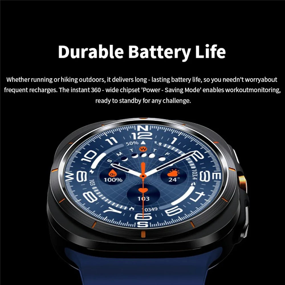 HD8 Ultra 1.46 Inch TFT Screen Health Monitoring Smart Watch Bluetooth-compatible Calling Fitness Wristwatch - Blue - 6