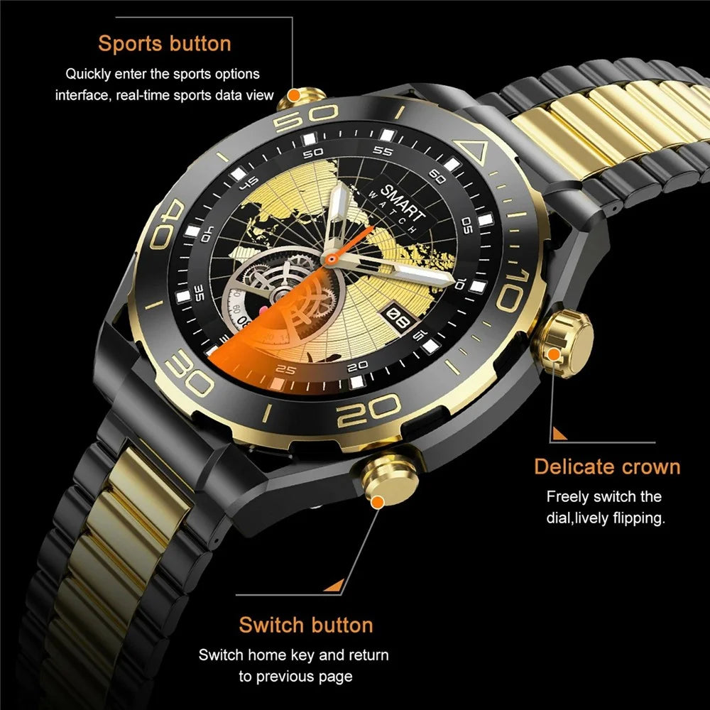 Z91 ProMax Smart Watch 1.52 Inch Display Bluetooth-Compatible Sport Watch with Sleep / Heart Rate Monitoring / Pedometer - 6