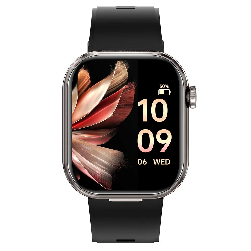 T99 Smart Watch 2 in 1 TWS Earbuds Bluetooth-compatible Call Heart Rate Blood Pressure Monitor Wristwatch - Black - 5