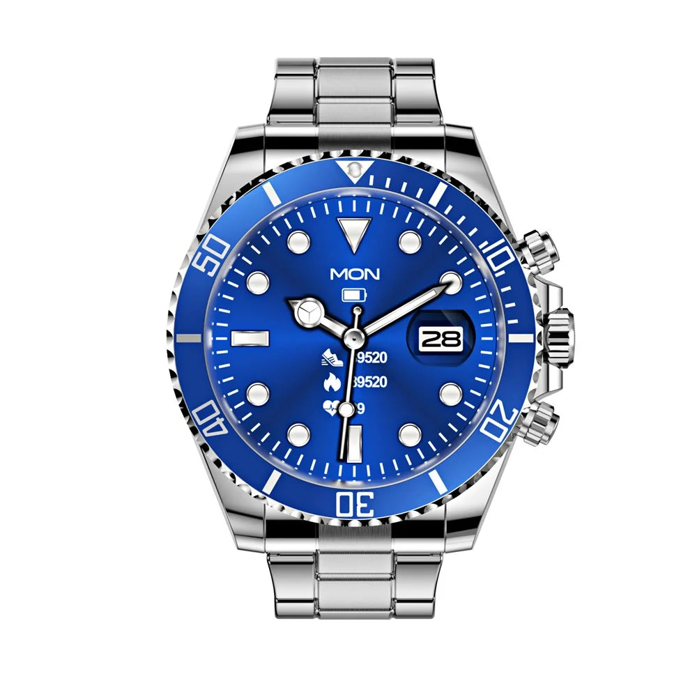 AW12 1.3 Inch HD Screen Smart Watch IP67 Waterproof Health Monitor Multi-Sport Modes Wristwatch - Blue - 2