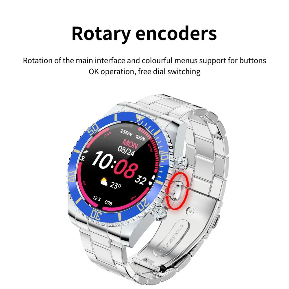 AW12 1.3 Inch HD Screen Smart Watch IP67 Waterproof Health Monitor Multi-Sport Modes Wristwatch - Blue - 5
