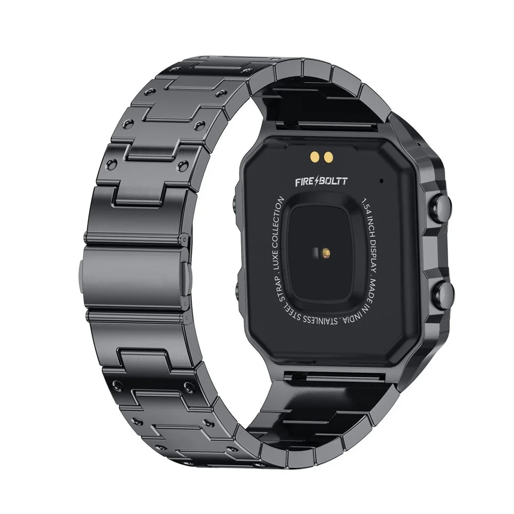 AW38 Smart Watch 1.54 Inch Health Monitor Bluetooth-compatible Call Fitness Tracker Multi-Sport Modes Wristwatch - Black - 2