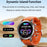 AW45 1.39 Inch Outdoor Sports Smart Watch Bluetooth-compatible Call Health Monitoring Watch with Compass LED Flashlight - Orange - 7