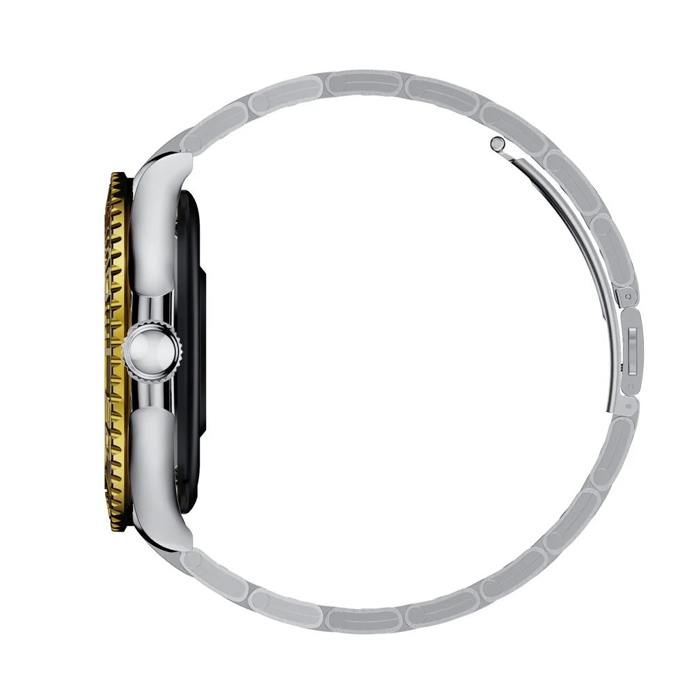 AW46 1.32 Inch AMOLED HD Screen Smart Watch Bluetooth-compatible Call Health Monitoring Fitness Tracker - Gold - 4