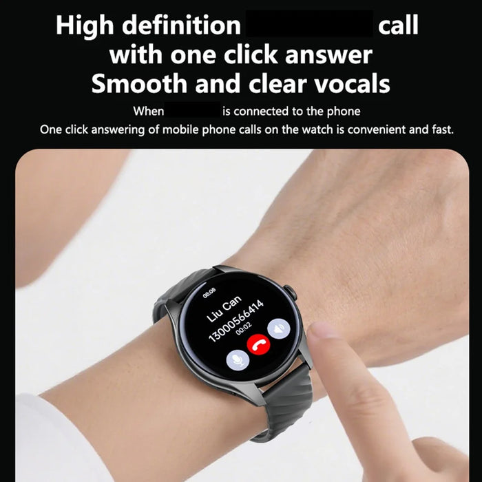 YESIDO IO43 Smart Watch 1.53 Inch HD Display Health Tracker with Heart Rate Monitor  /  Call Function  /  Music Control - 3