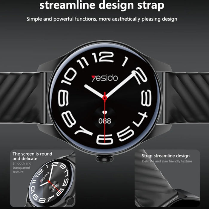 YESIDO IO43 Smart Watch 1.53 Inch HD Display Health Tracker with Heart Rate Monitor  /  Call Function  /  Music Control - 6