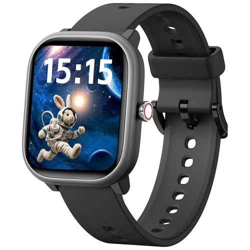 W96 For Kids Smart Watch 1.83 Inch Large HD Screen 100+ Sports Modes Heart Rate Sleep Monitor - Black - 1