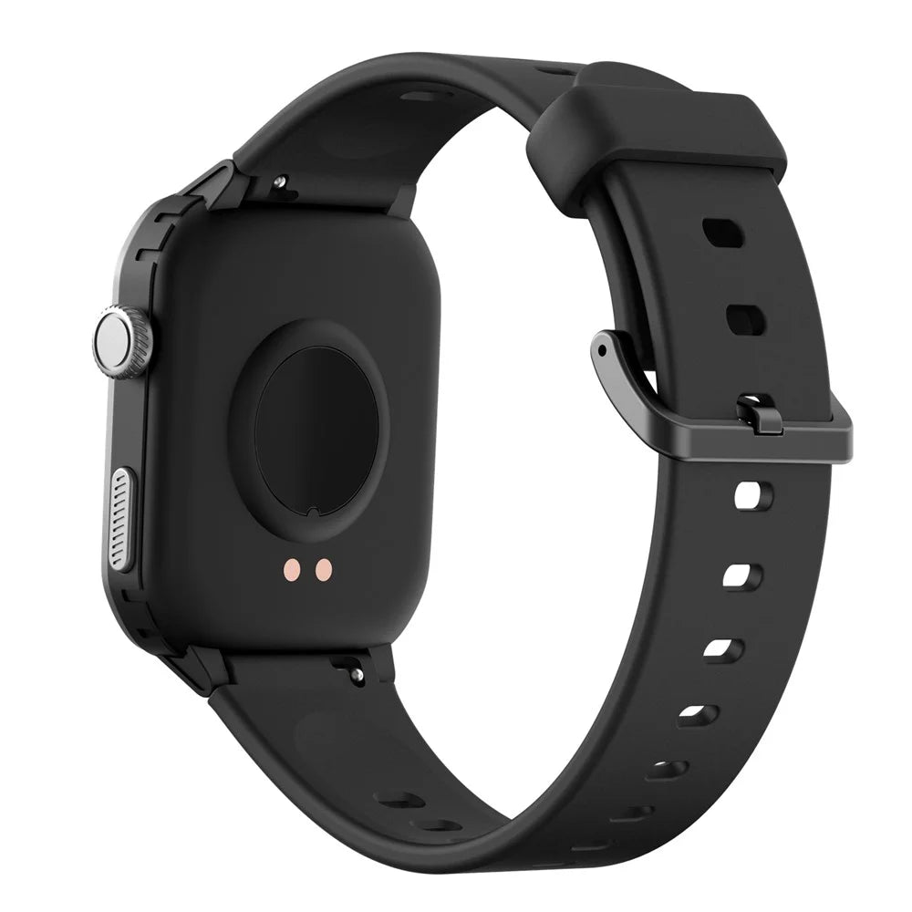 H96 For Kids Smart Watch Waterproof 1.5 Inch Large Screen Heart Rate Sleep Monitoring Wristwatch - Black - 2
