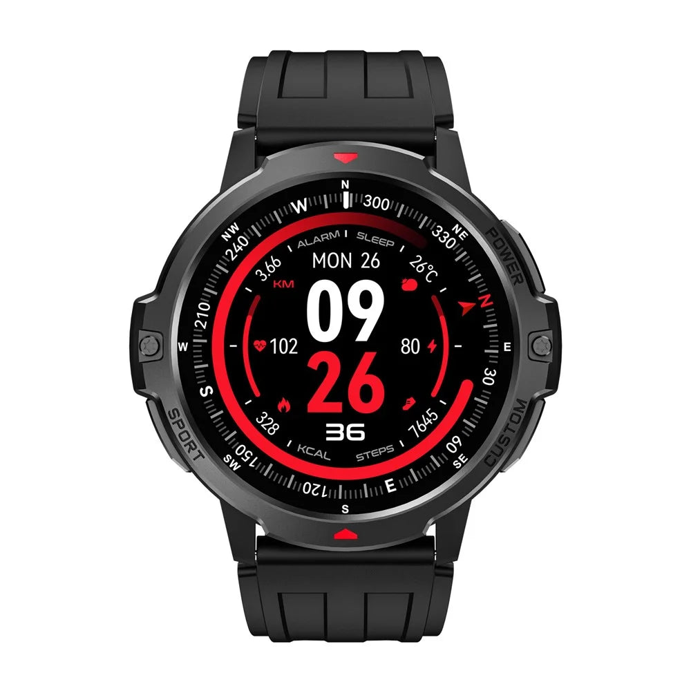 C31 1.46 inch Outdoor Sports Smart Watch Health Monitoring Watch Bluetooth-Compatible Calling - Black - 2