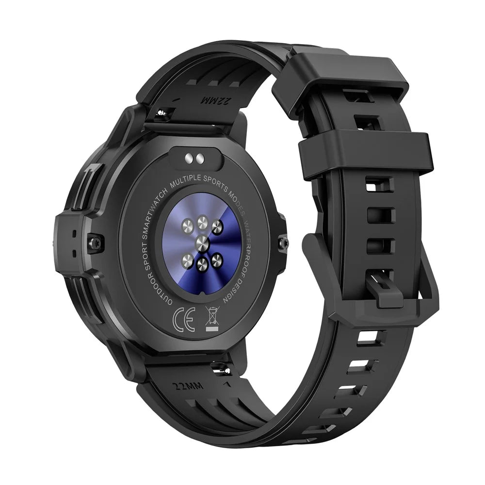 C31 1.46 inch Outdoor Sports Smart Watch Health Monitoring Watch Bluetooth-Compatible Calling - Black - 4