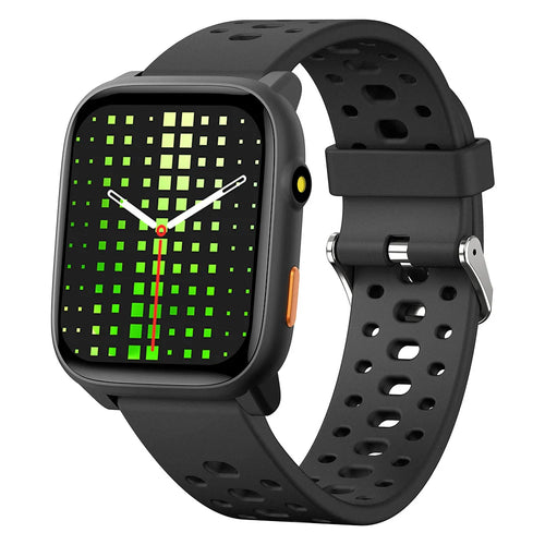 W98 1.83 Inch Screen Multifunctional Kids Smart Watch for Boys Girls Health Monitoring Fitness Tracker - Black - 1
