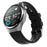 F230 Smart Watch BT Calling ECG Heart Rate Blood Oxygen Blood Pressure Scientific Sleep SOS Alarm - Black Silicone Strap - 3