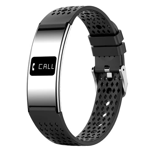B8 2.8mm Ultra-Thin Smart Watch Bluetooth-Compatible IPX8 Waterproof Health Monitoring Sport Watch - Silver - 1