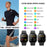 F520 Air Pump Blood Pressure Smart Watch Heart Rate Sleep Monitor Watch with SOS Fall Alarm Voice Broadcast - Black - 2
