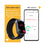 F520 Air Pump Blood Pressure Smart Watch Heart Rate Sleep Monitor Watch with SOS Fall Alarm Voice Broadcast - Black - 6