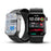 F530 Air Pump Blood Pressure Smart Watch ECG Monitor Watch Heart Rate Sleep Tracker with SOS Fall Alarm Micro Health Check - Black - 1
