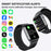 F530 Air Pump Blood Pressure Smart Watch ECG Monitor Watch Heart Rate Sleep Tracker with SOS Fall Alarm Micro Health Check - Black - 3