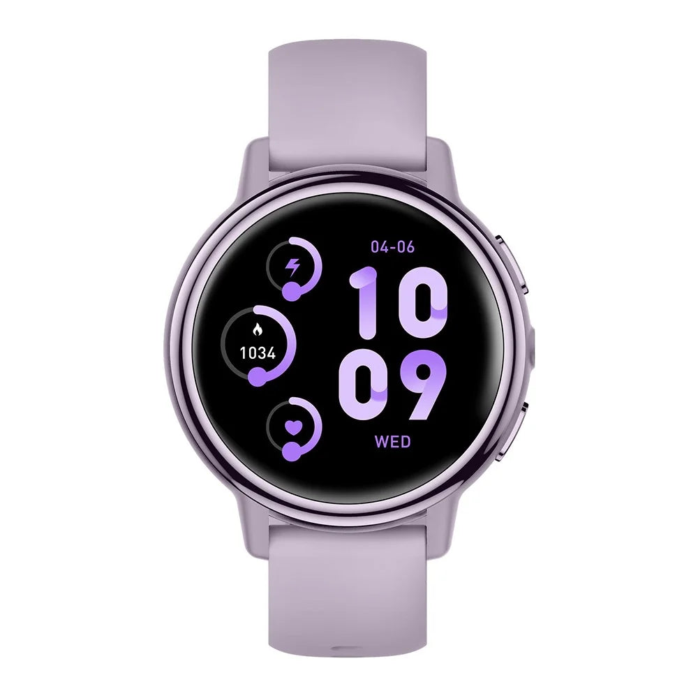 AK88 IP68 Waterproof Smart Watch Heart Rate Monitor Fitness Tracker Sport Watch with Silicone Strap - Purple - 2
