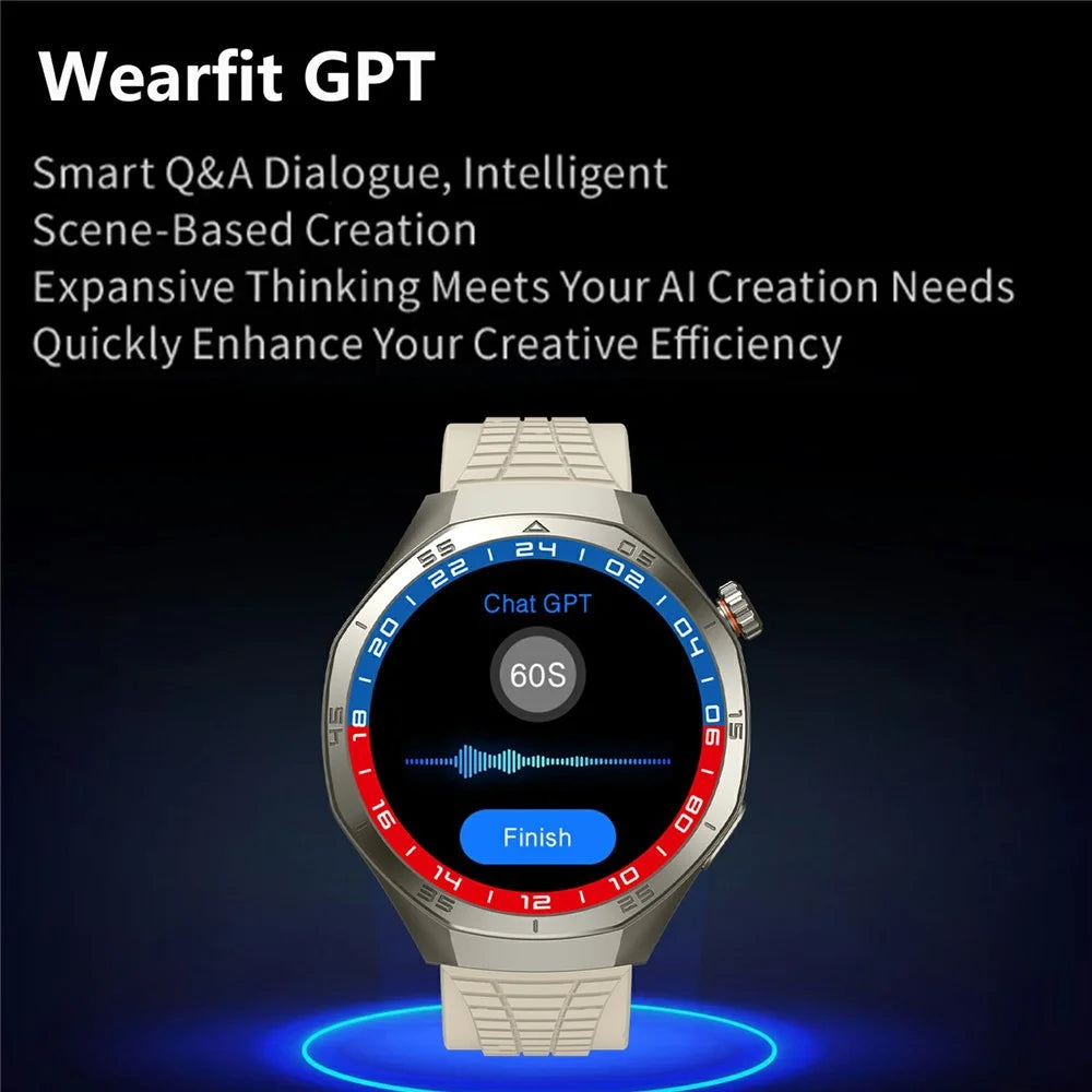 HK06 HERO 1.43 AMOLED Display Smart Watch Bluetooth-Compatible Health Watch with Heart Rate / Sleep Monitoring - Silver - 2