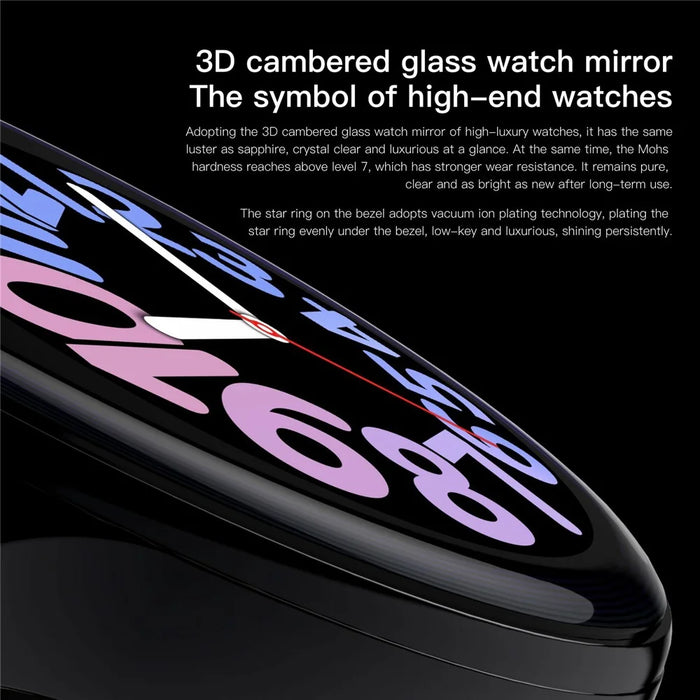 Sense6 Smart Watch Bluetooth-compatible Calling Heart Rate Blood Oxygen Monitor Sports Tracker Wristwatch - Tarnish - 6