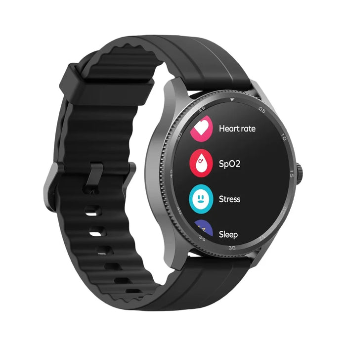MOMAX 1-Wear Smart Watch IP68 Waterproof Sport Bracelet with Health Monitoring  /  Activity Tracking  /  Sleep Analysis  /  for iOS / Android - Black - 1