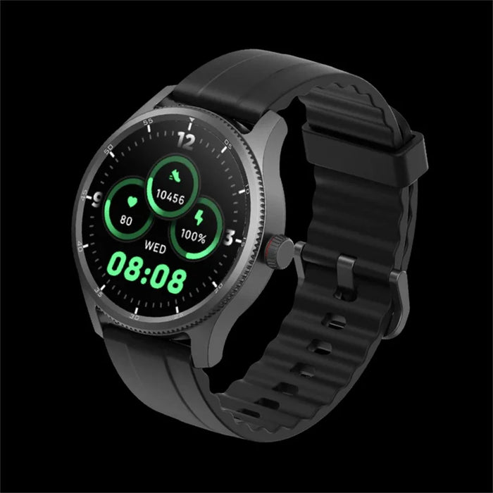 MOMAX 1-Wear Smart Watch IP68 Waterproof Sport Bracelet with Health Monitoring  /  Activity Tracking  /  Sleep Analysis  /  for iOS / Android - Black - 4