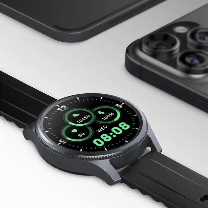 MOMAX 1-Wear Smart Watch IP68 Waterproof Sport Bracelet with Health Monitoring  /  Activity Tracking  /  Sleep Analysis  /  for iOS / Android - Black - 5