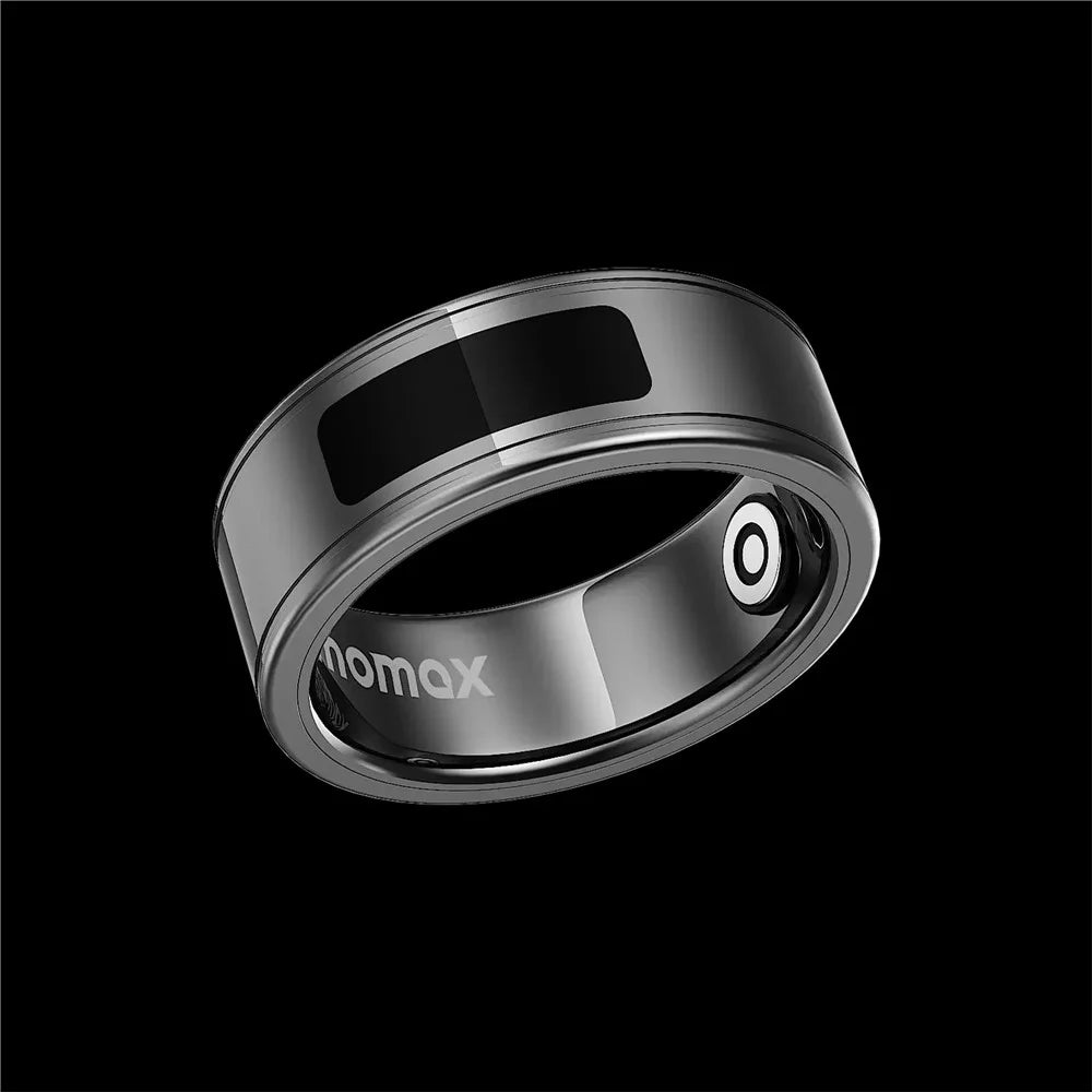 MOMAX 1-Sense Smart Ring Health Fitness Tracker with Heart Rate SpO2 Sleep Monitoring - 8 (57mm) - 1