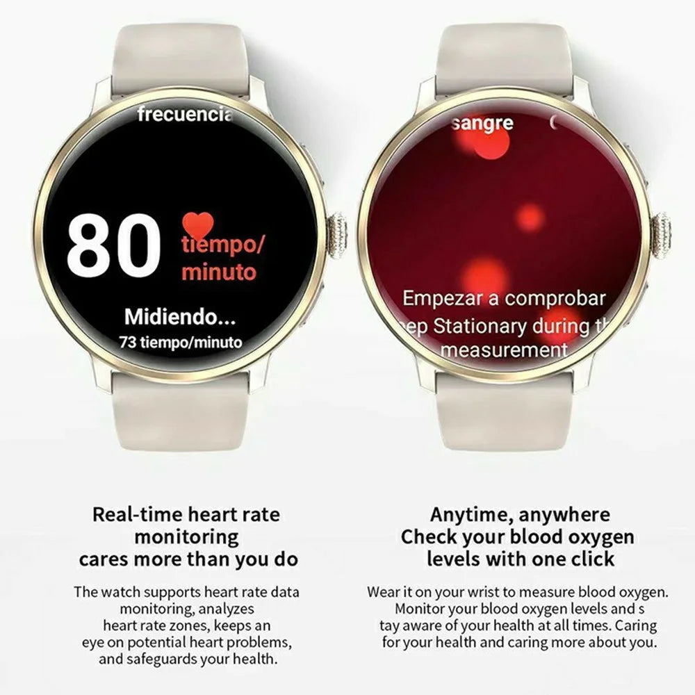 H88 1.6inch AMOLED Smart Watch 5G Global Connectivity Bluetooth-Compatible Dual System Health Monitor for Women - Pink - 7
