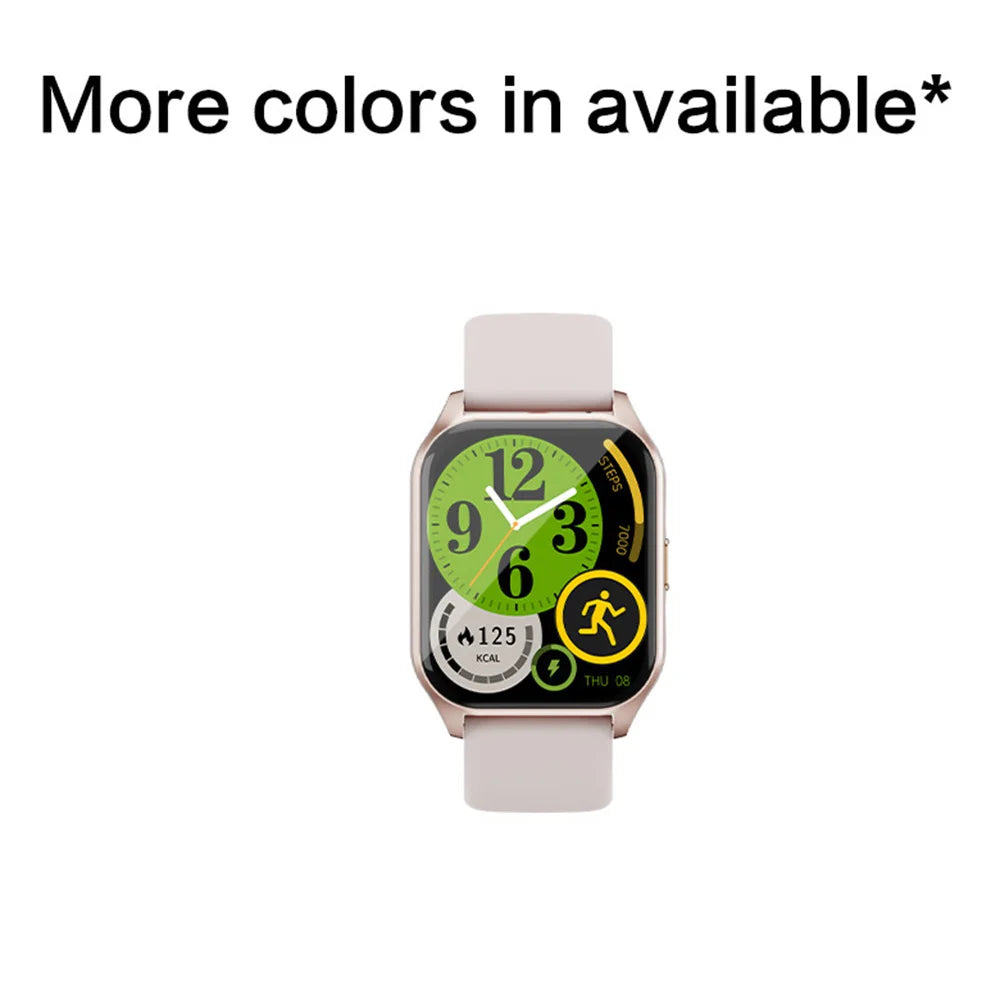 T62 1.83-inch Display Smart Watch IP68 Waterproof Sports Bracelet with Heart Rate Blood Pressure Blood Oxygen Monitoring - Pink - Pink - 7
