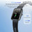 AWEI H45 Smart Watch Bluetooth-compatible Call IP68 Waterproof Heart Rate Blood Oxygen Monitor Sports Watch - Dark Blue - 2