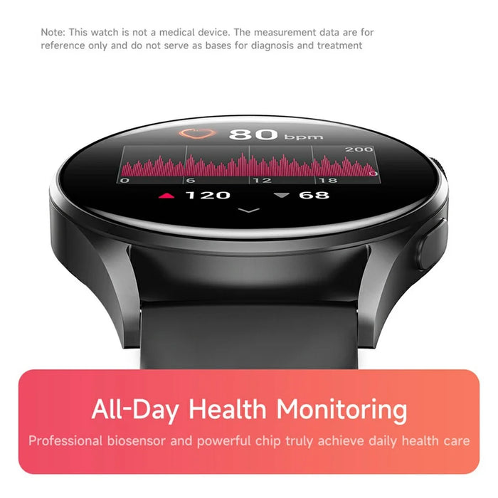 AWEI H35 Smart Watch Bluetooth-compatible Call IP68 Waterproof Heart Rate Blood Oxygen Monitor Sports Watch - Black - 4